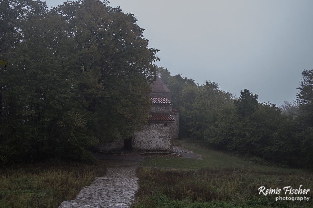 Dzveli Shuamta monastery complex near Telavi