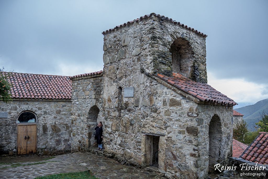 At Nekresi monastery complex in Georgia