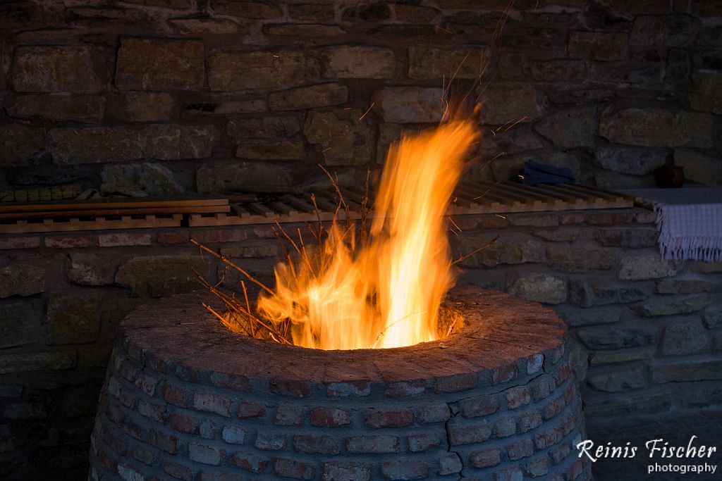 Georgian bread oven