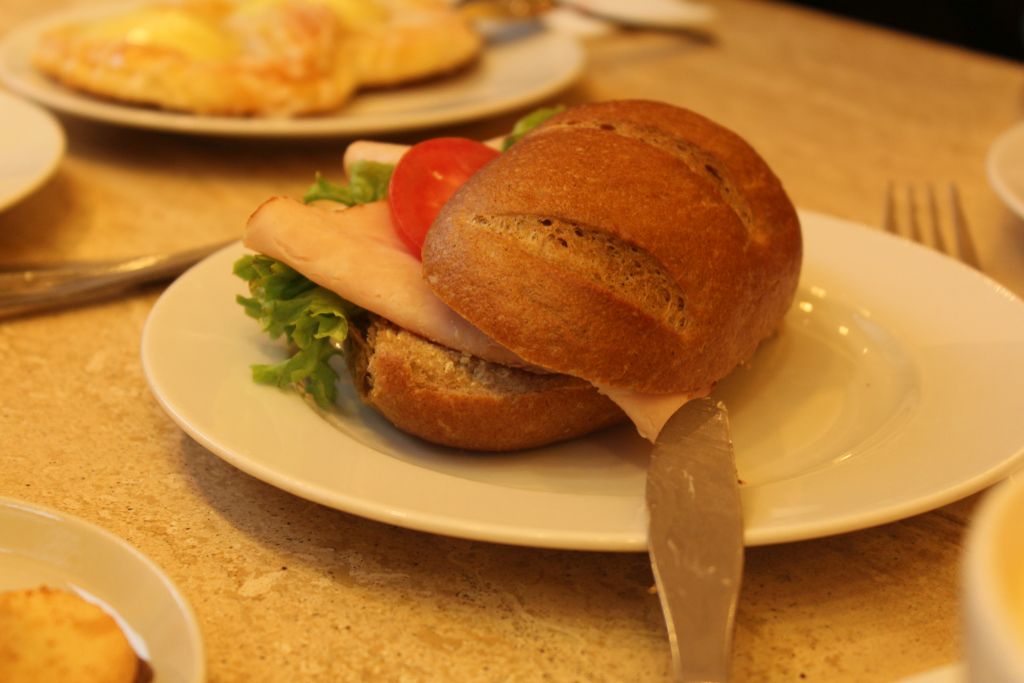 Sandwich at Oebel Bäckerei