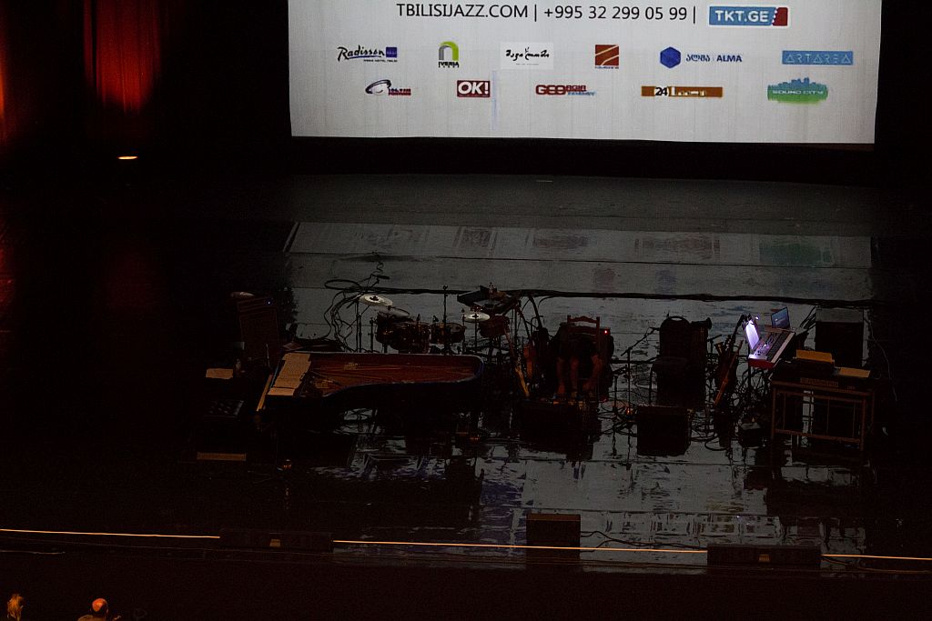 Stage is ready for Diana Krall at Tbilisi Jazz Festival 2015