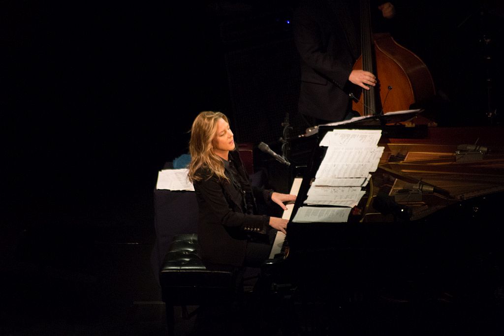 Diana Krall at Piano during Tbilisi Jazz Festival