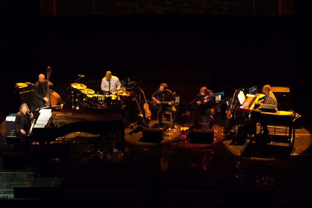 Diana Krall and band performing in Tbilisi, Georgia