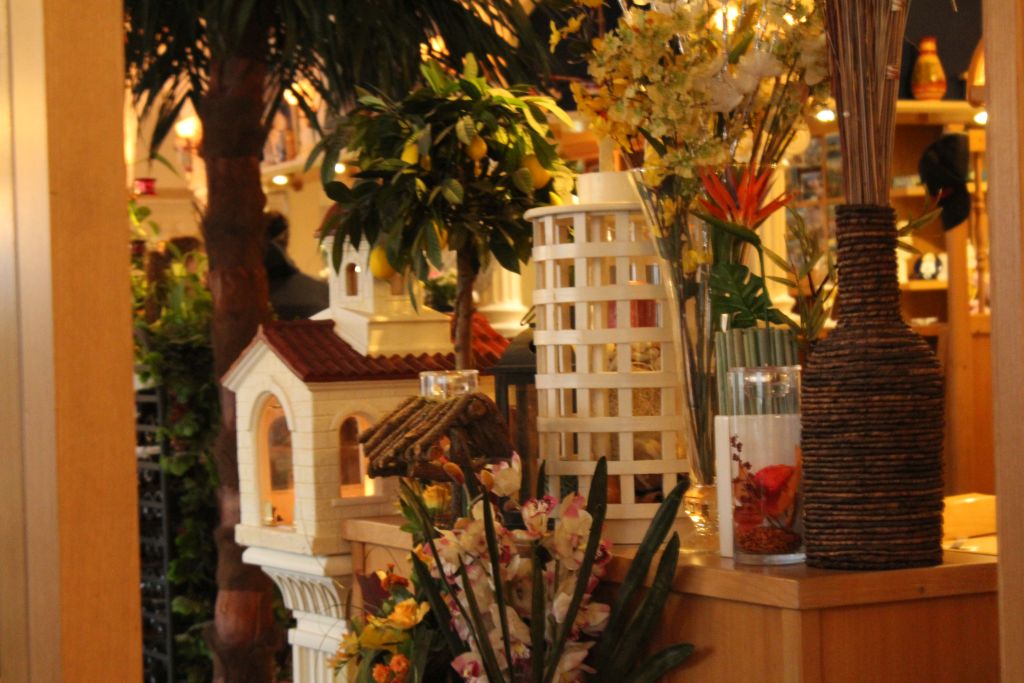 Interior at Akropolis restaurant