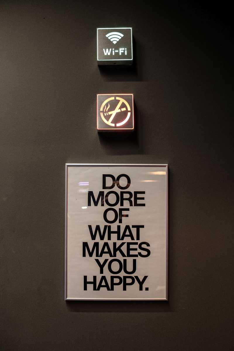 Do more what makes you happy