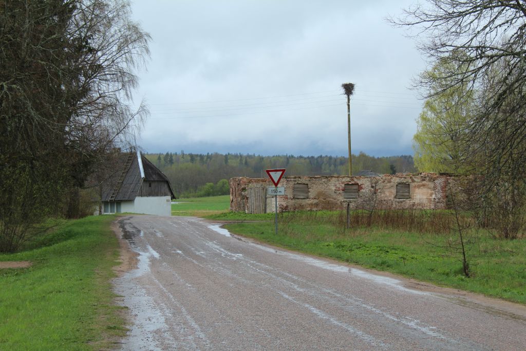 Around the church