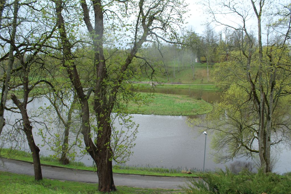 River Tebra near Aizpute church