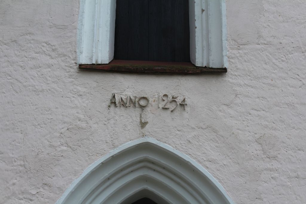 Aizpute church has been built in 1254