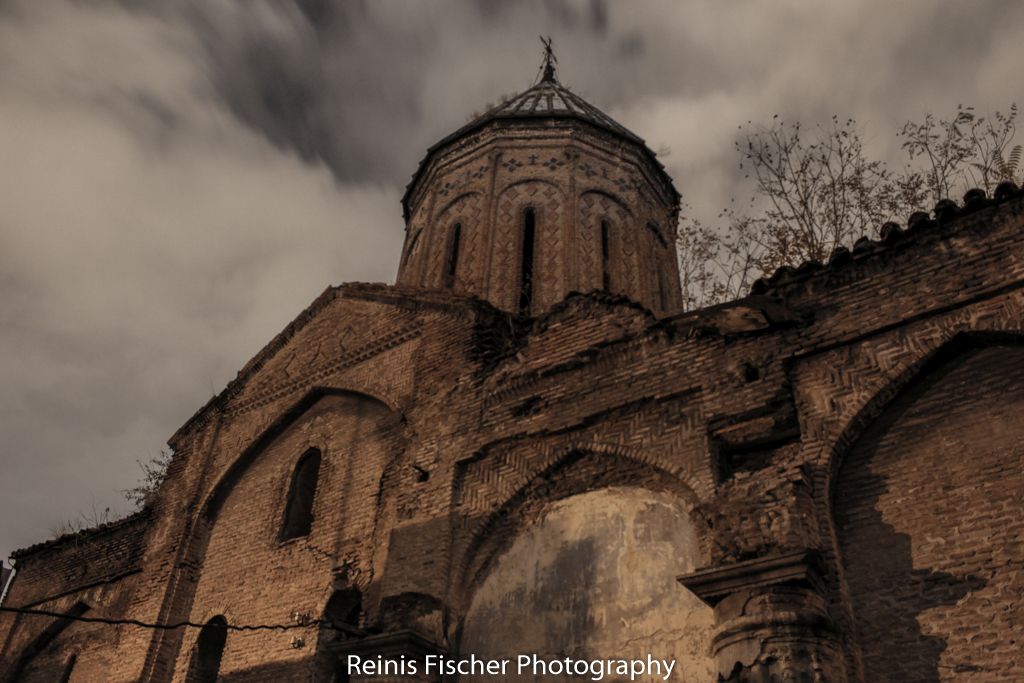Abandoned Surb Nshan Armenian Church in Tbilisi