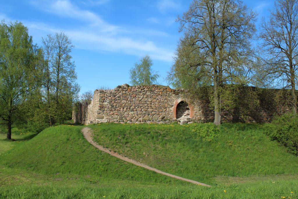 Fortification walls of Dobele Castle
