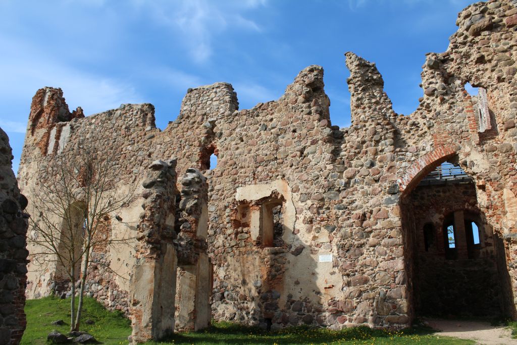 Dobele castle ruins