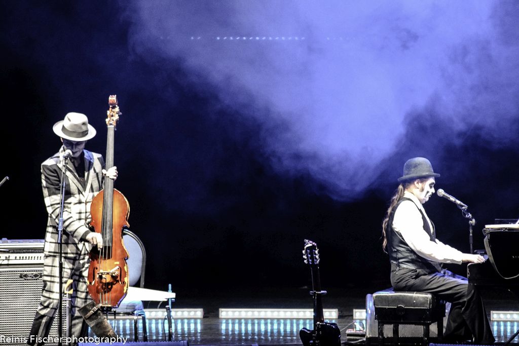 The Tiger Lillies live on Tbilisi stage