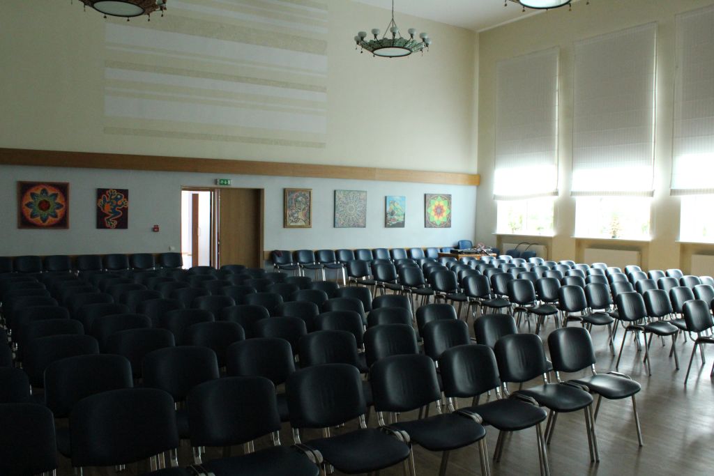 Conference hall at Skrunda Cultural center