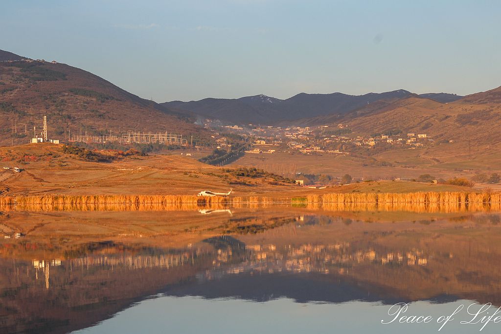 A perfect harmony water reflection