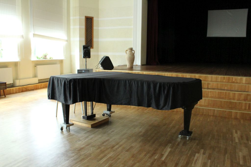 Piano at Skrunda Cultural center