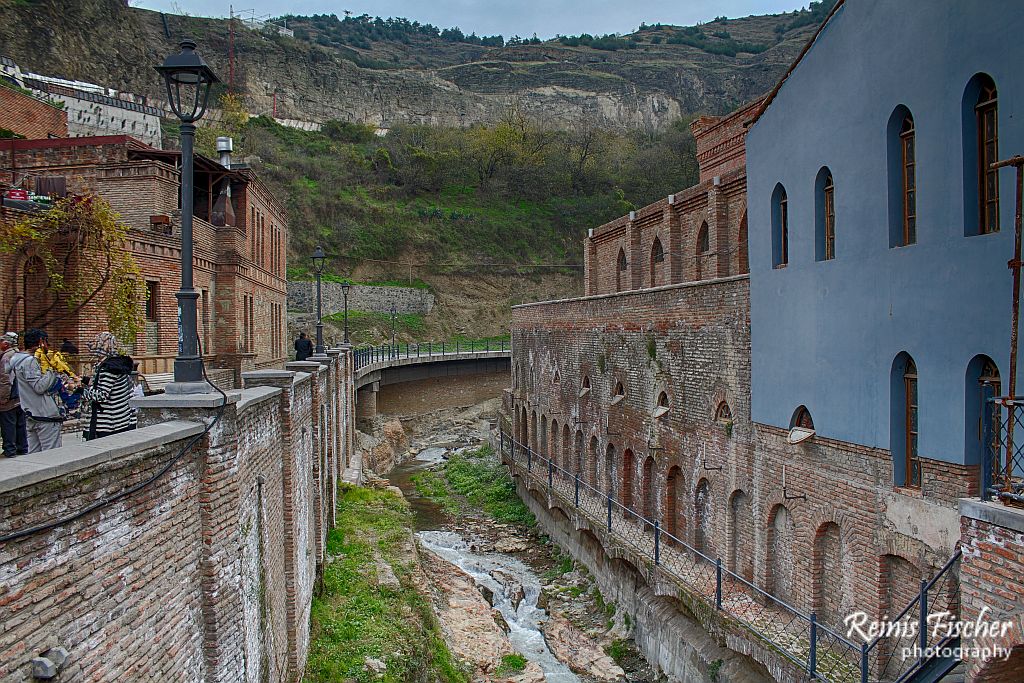 An old channel in Abanotubani