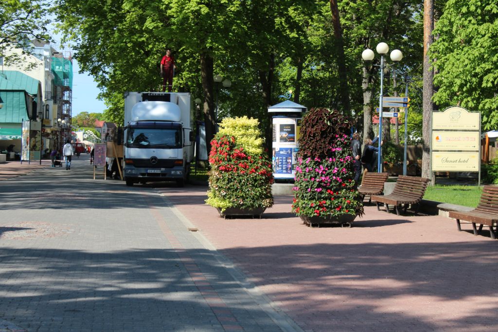 Jomas street in Jūrmala