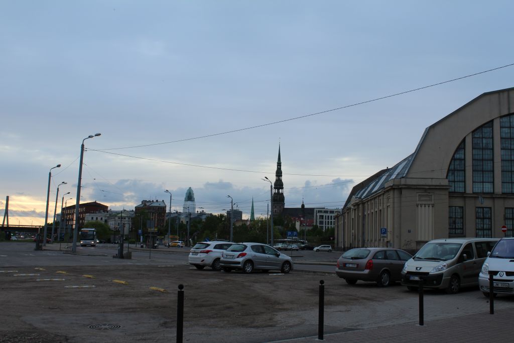 View to Riga Central Market