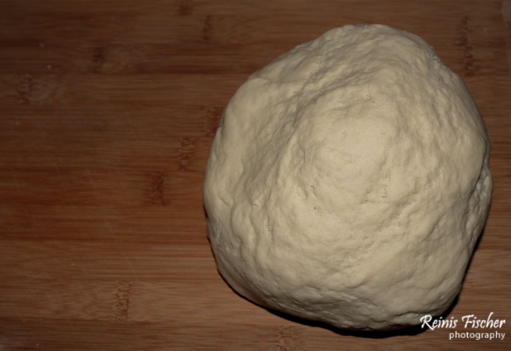 Dumpling dough mass