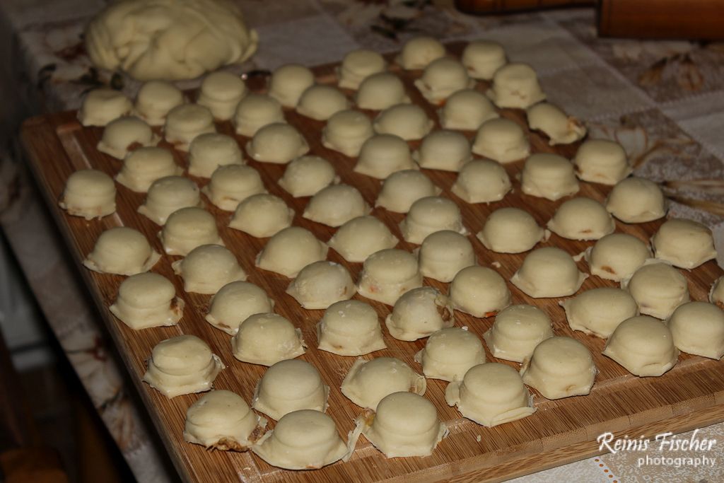 Handmade dumplings