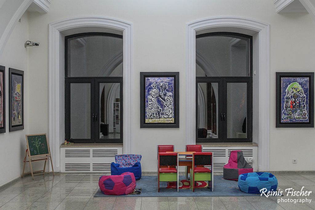 Kids corner at Tbilisi's MOMA