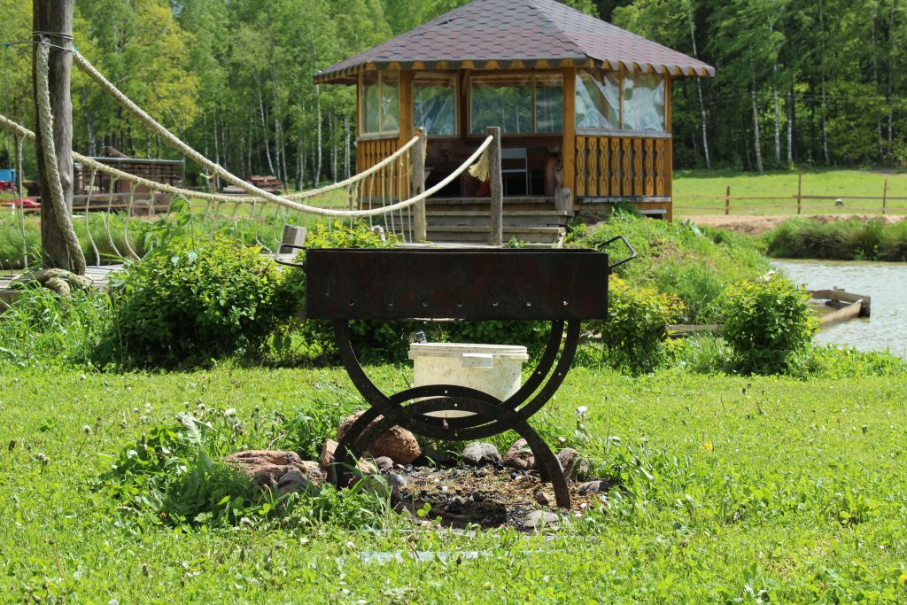 Gazebo at farm