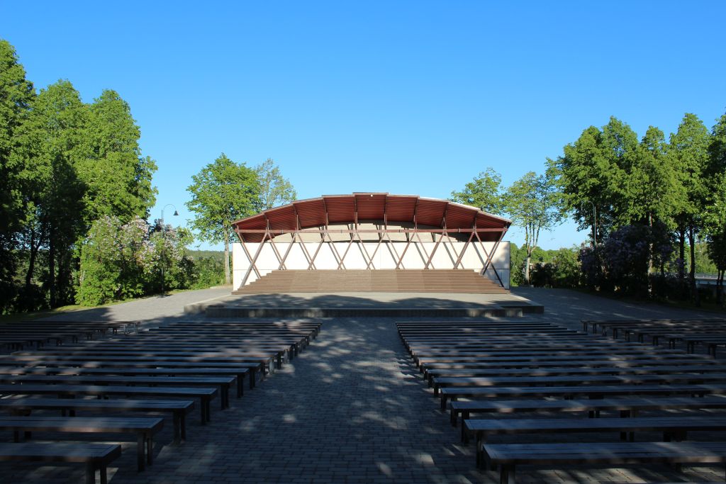 Skrunda Open air stage