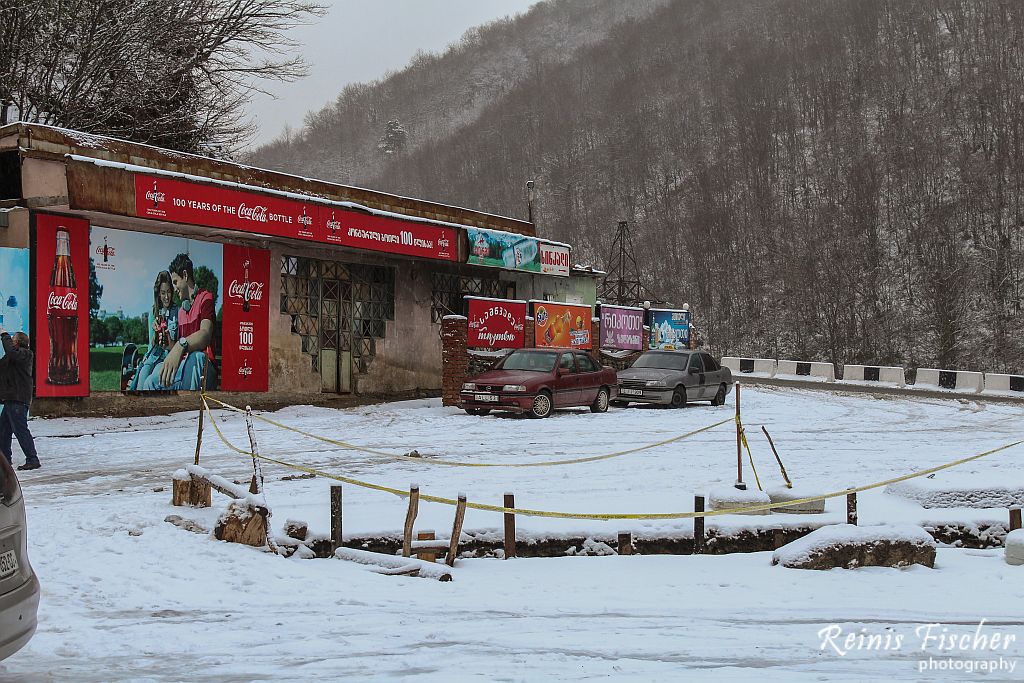 Roadside cafe near Surami mountain pass