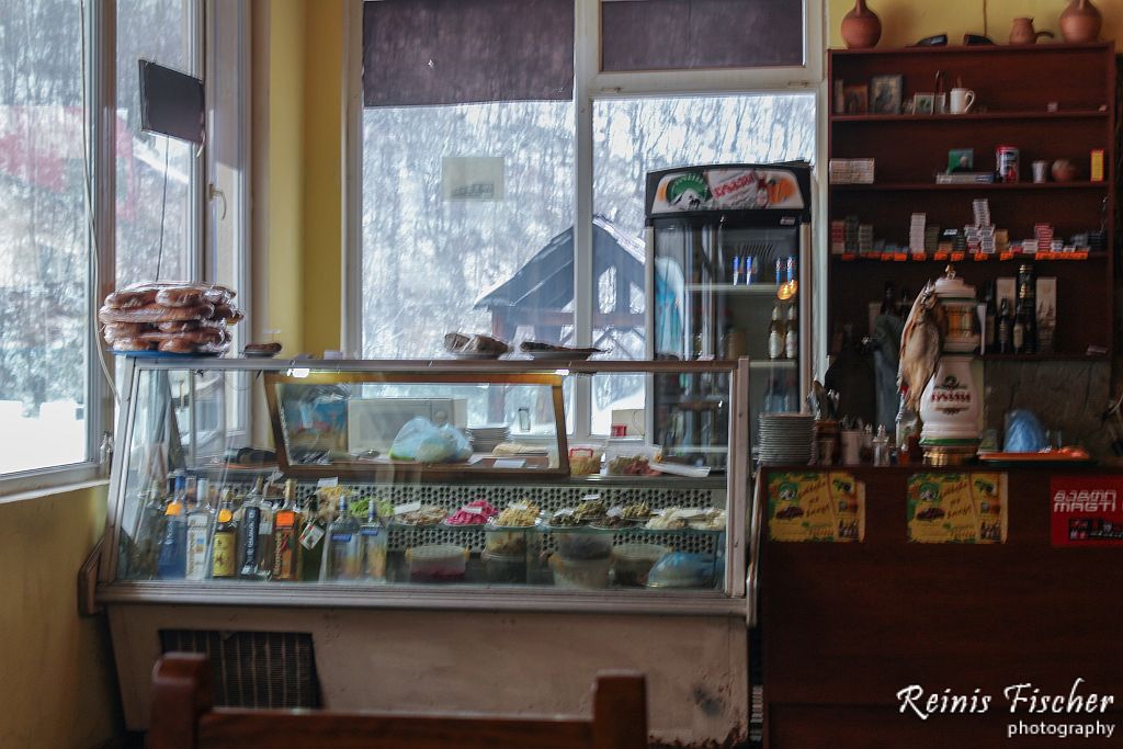 Roadside cafe near Surami pass