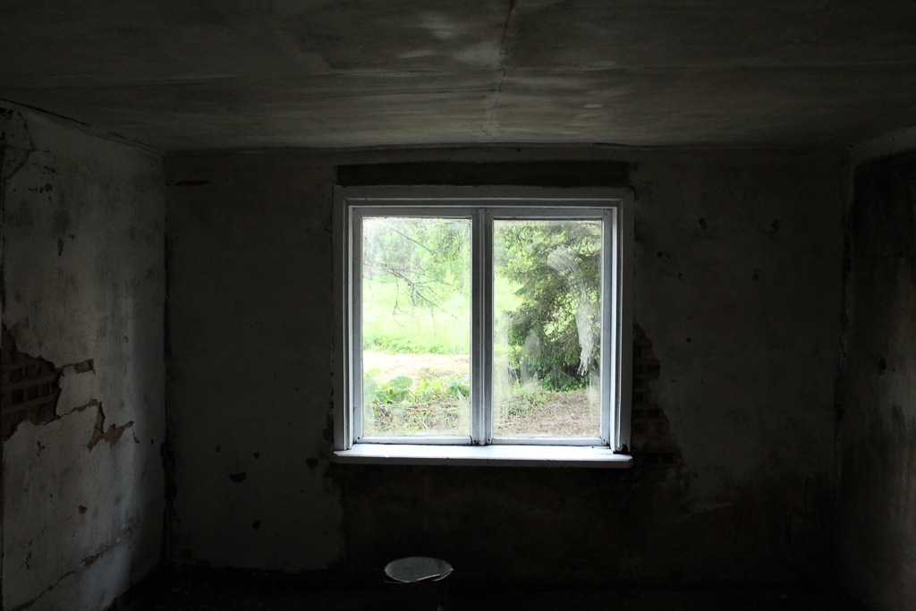 Adding first layer of paint in our kitchen