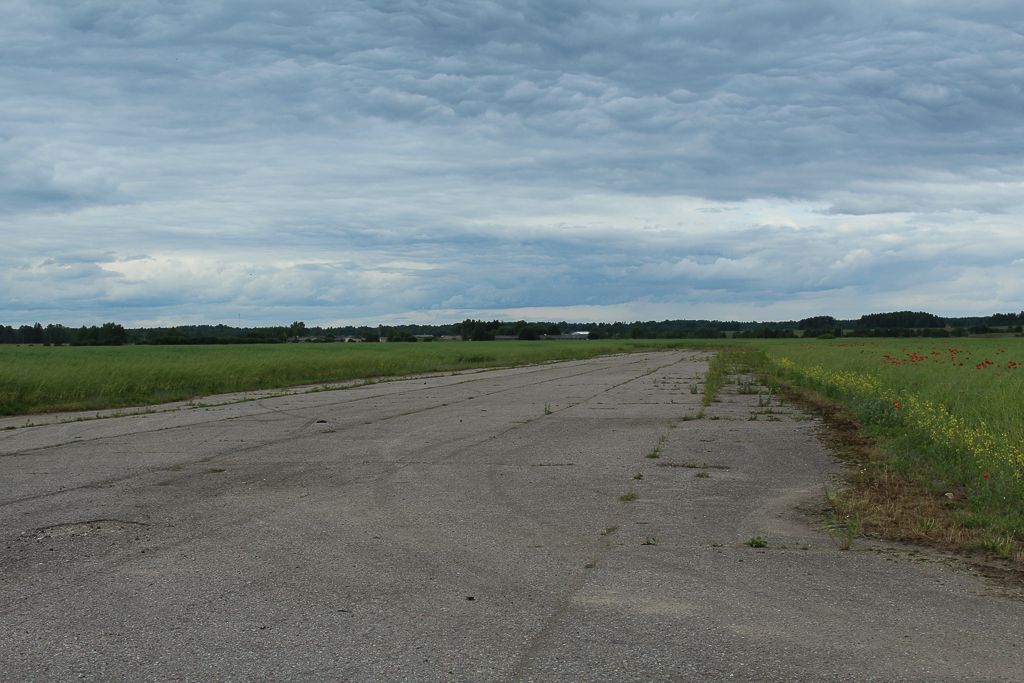 Abandoned airfield near Tukums
