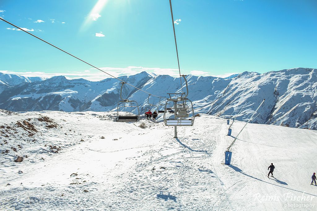 Ski lifts in Gudauri