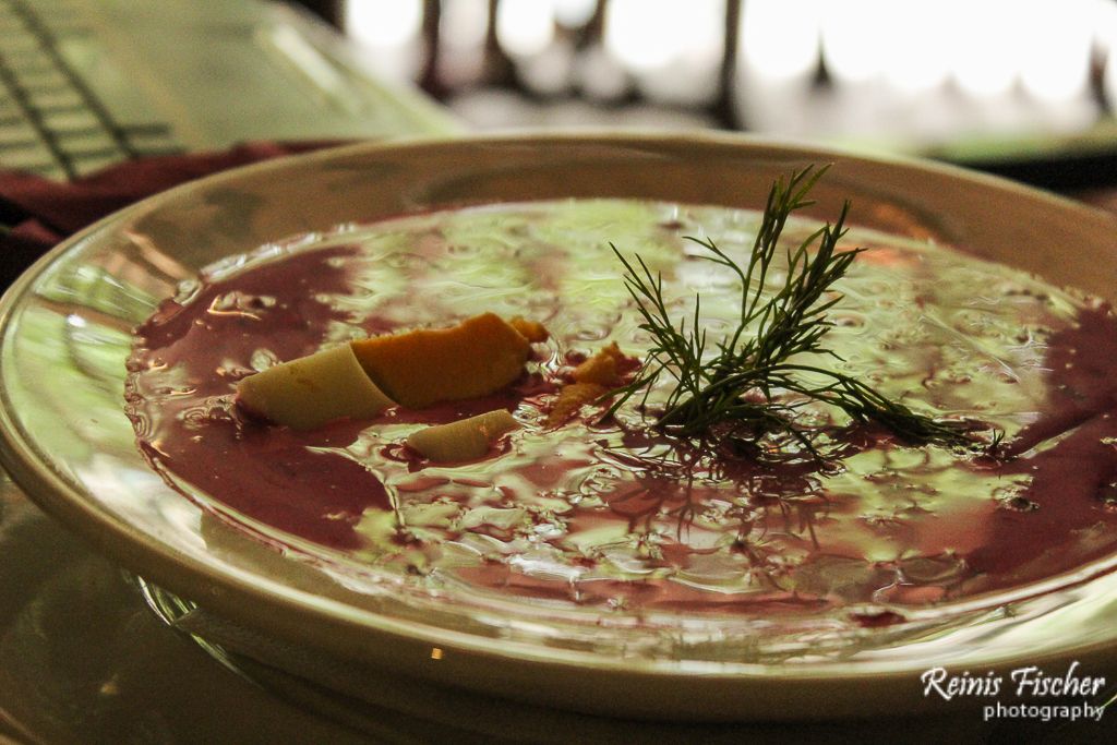 Traditional Latvian Cold soup