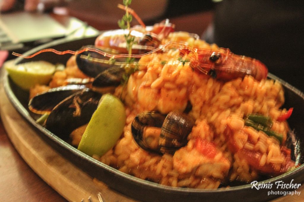 Paella at Klondaika Tex-Mex