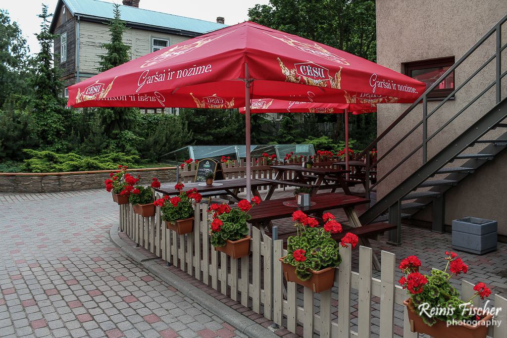 Outdoor Patio at Tex-Mex Liepāja