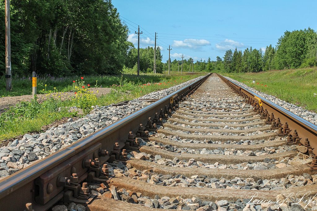 Railroad near Skrunda