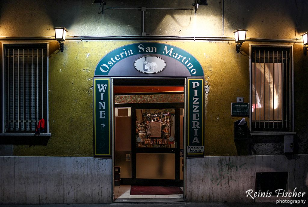 Osteria San Martino in Ferno, Italy