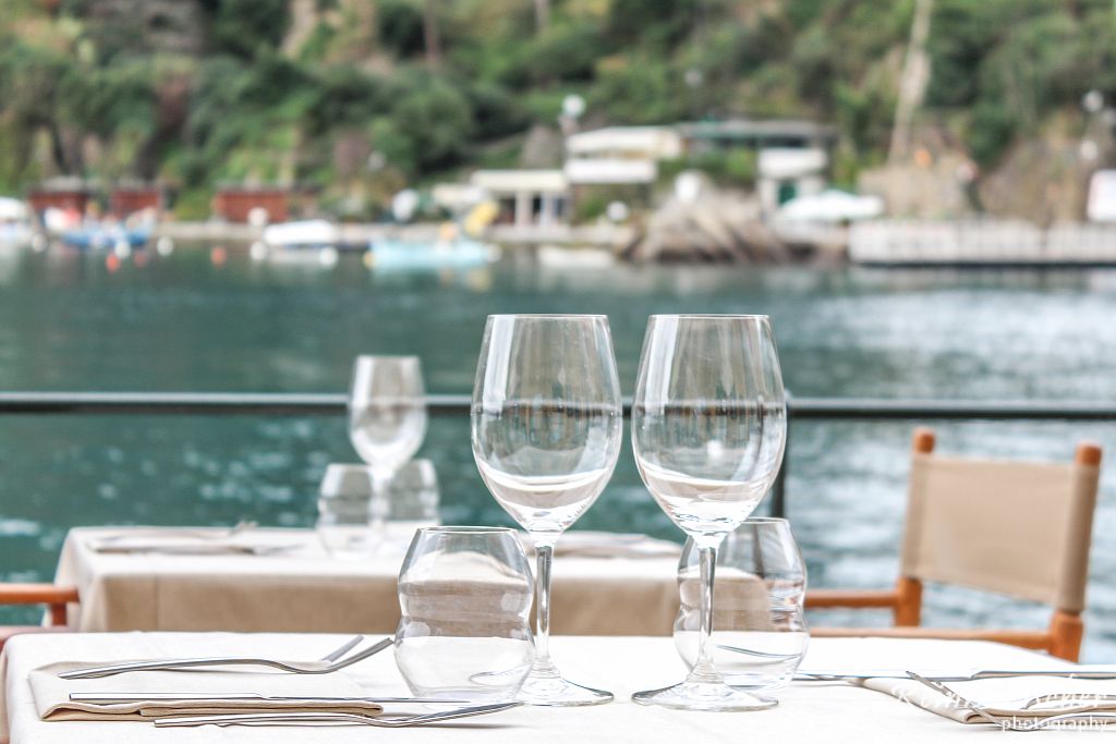 Restaurants located on Portofino promenade