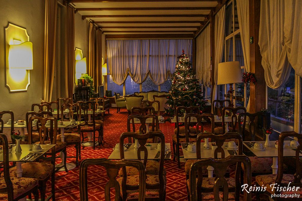 Dinning/Restaurant area at Villa Carlota in Florence