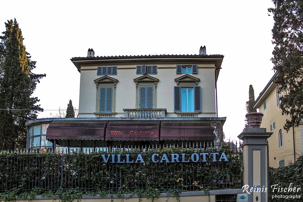 Villa Carlota hotel in Florence, Italy