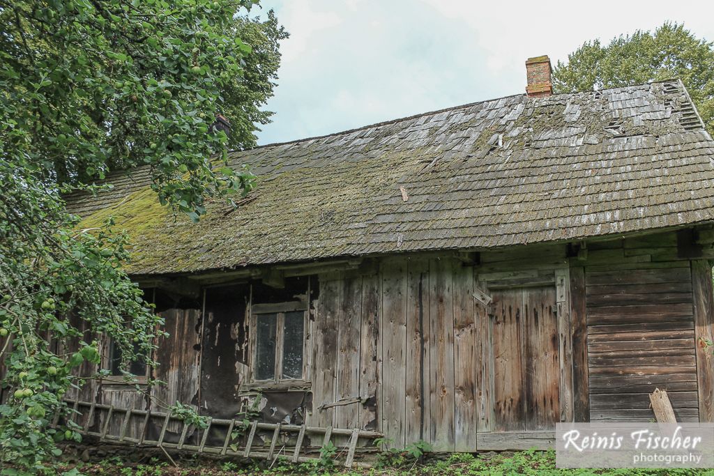 Old roofing