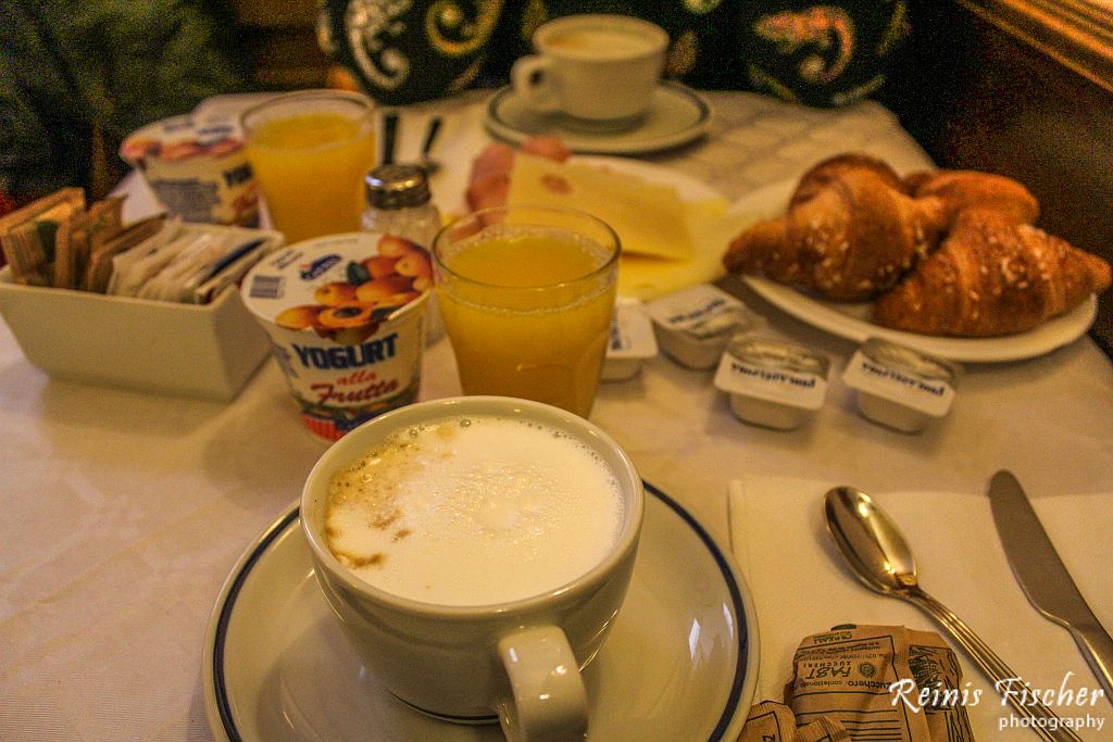 Breakfasts at Hotel Guerrini
