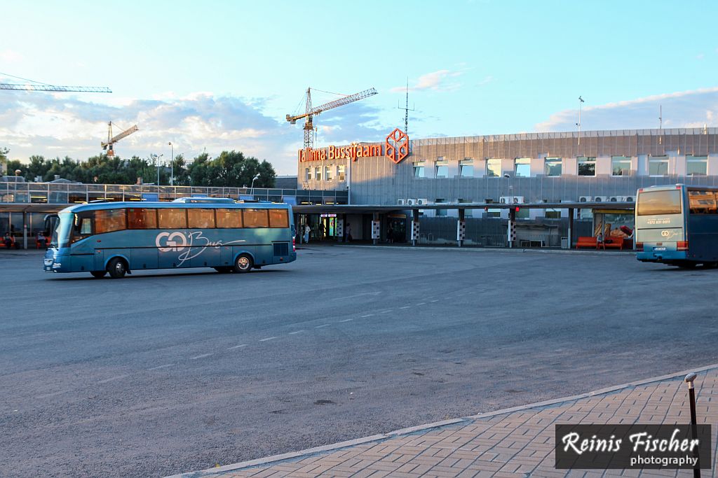 Tallinn Bus Station in Summer 2015