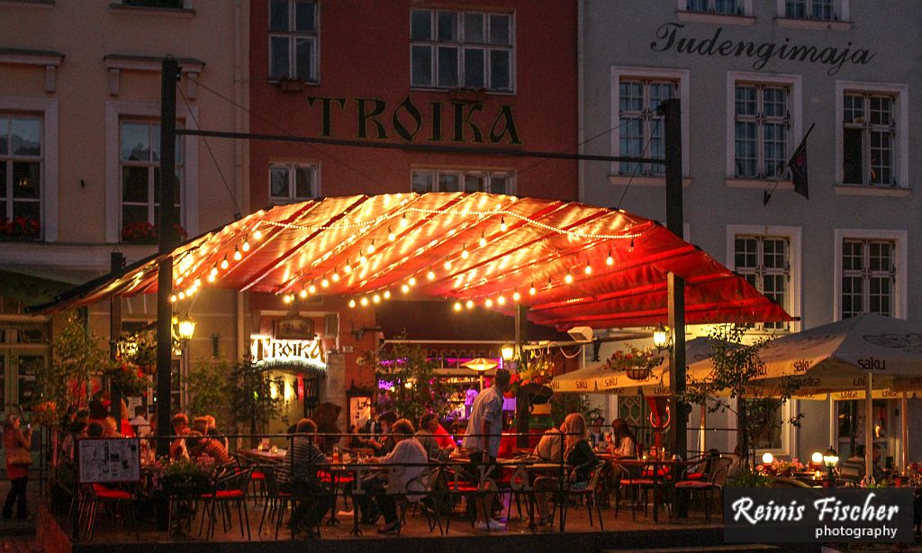Russian tavern Troika in the heart of Tallinn
