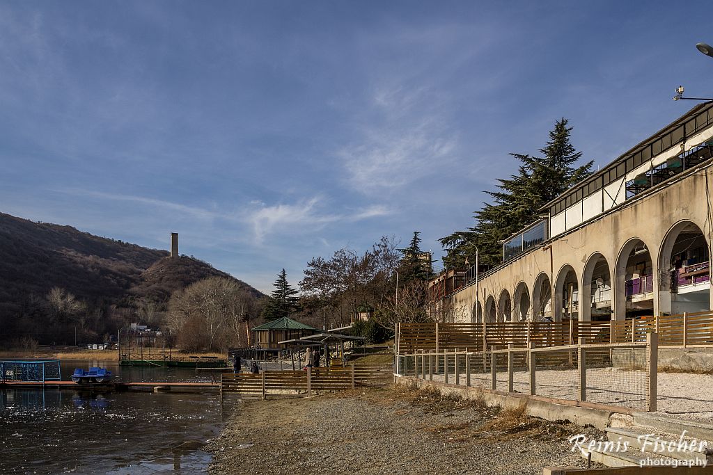 Recreational area near Turtle lake in Tbilisi