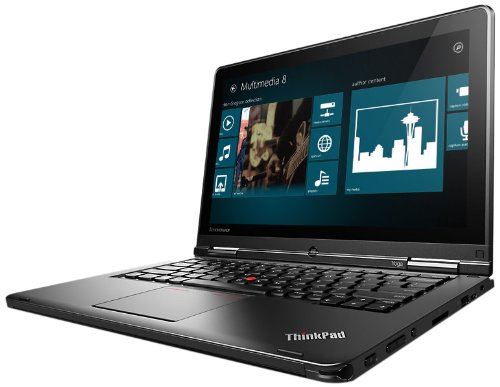 Lenovo ThinkPad Yoga 20CD00B1US 12.5-Inch Convertible 2 in 1 Touchscreen Ultrabook (2.1 GHz Intel Core i7-4600 Processor, 8GB DDR3, 256GB SSD, Windows 8.1 Pro) Black