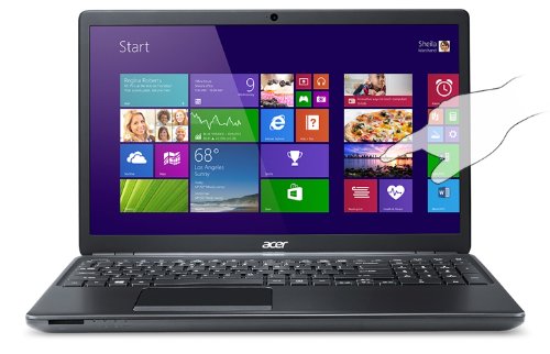 Acer Aspire E1-572P-6403 15.6-Inch Touchscreen Laptop (1.6GHz Intel Core i5-4200U Processor, 6GB DDR3L, 750GB HDD, Windows 8.1) Clarinet Black