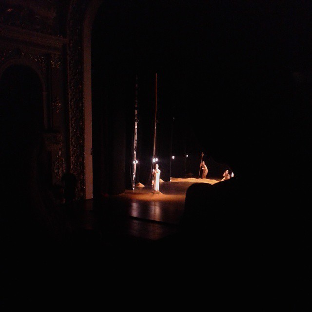 Rustaveli theatre main stage from balcony