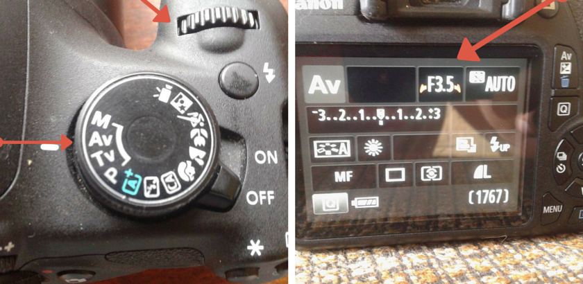 How to set Aperture