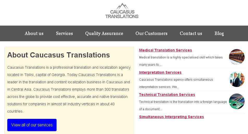 Caucasus Translations